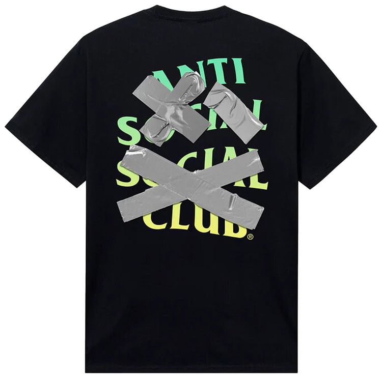 Anti Social Social Club Cancelled Again Tee Black