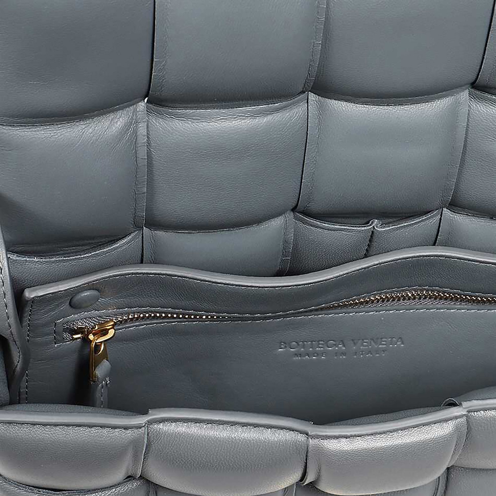 Buy Bottega Veneta Small Padded Cassette Bag 'Thunder Gold