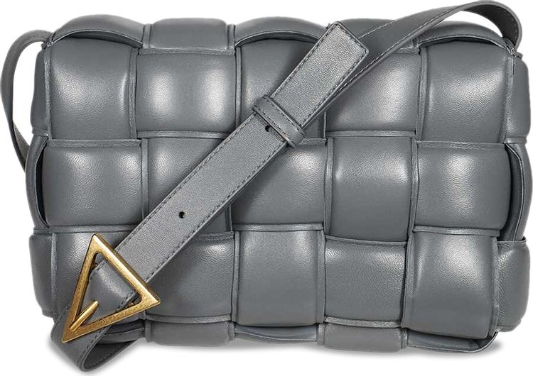 Bottega Veneta Small Padded Cassette Bag Thunder Gold