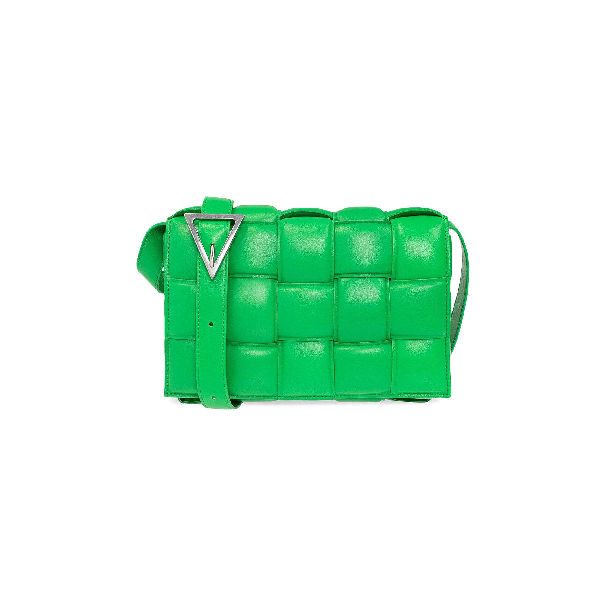 Buy Bottega Veneta Padded Cassette Bag 'Parakeet/Silver