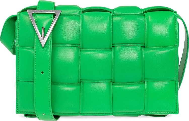 Bottega Veneta Mini Loop Camera Bag Parakeet Green