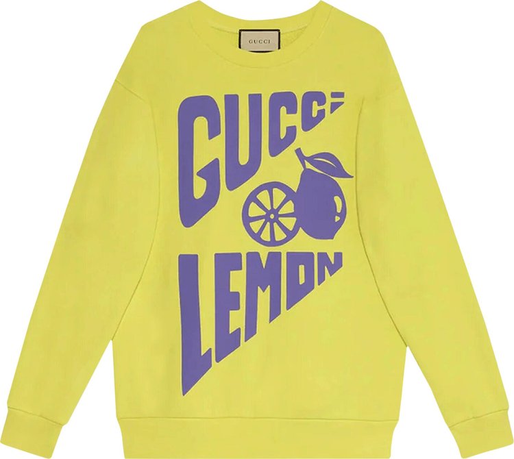 Gucci Sweatshirt 'Lime Yellow'