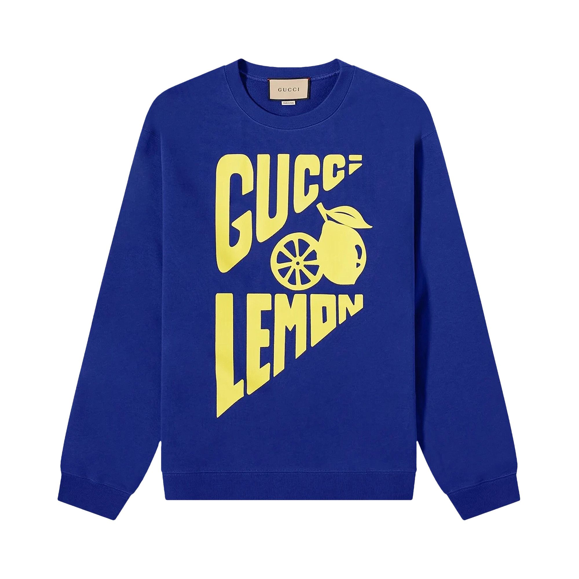 Yellow gucci best sale sweatshirt