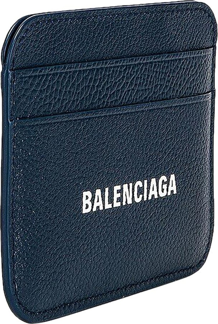 Balenciaga Card Holder PetrolWhite