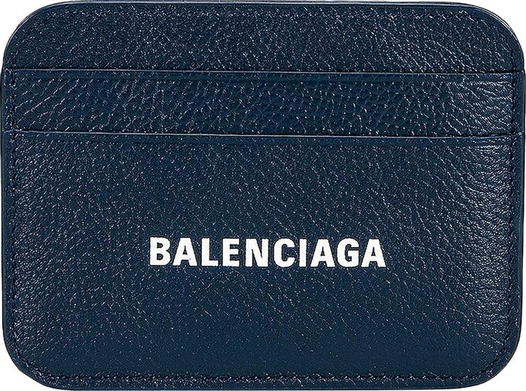 Balenciaga Card Holder 'Petrol/White'