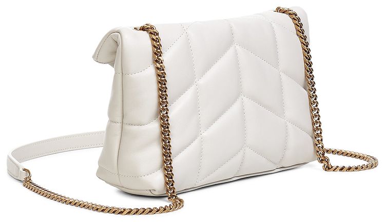 Saint Laurent Puffy Mini Bag Crema Soft