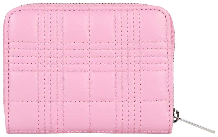 Burberry Quilted Lola Zip Wallet Primrose Pink