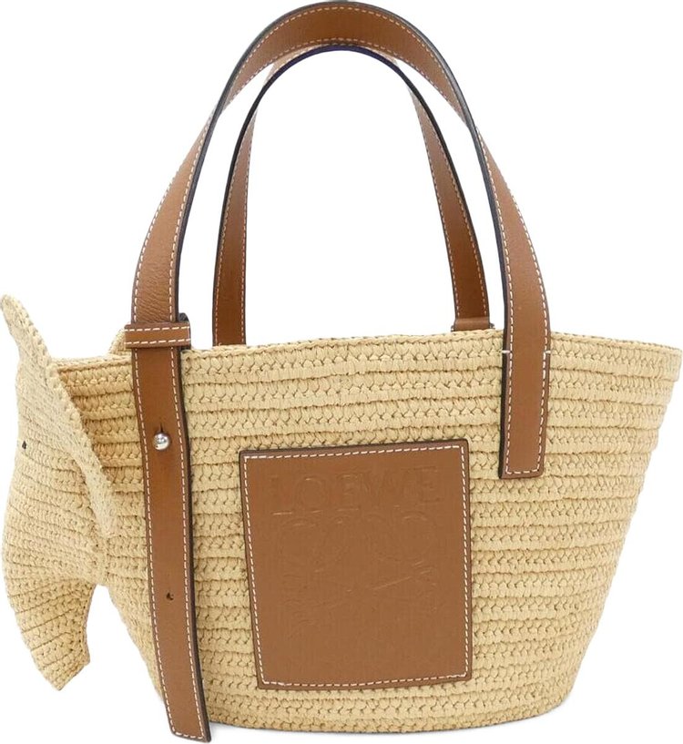 Loewe Elephant Basket Small Bag 'Natural/Tan'