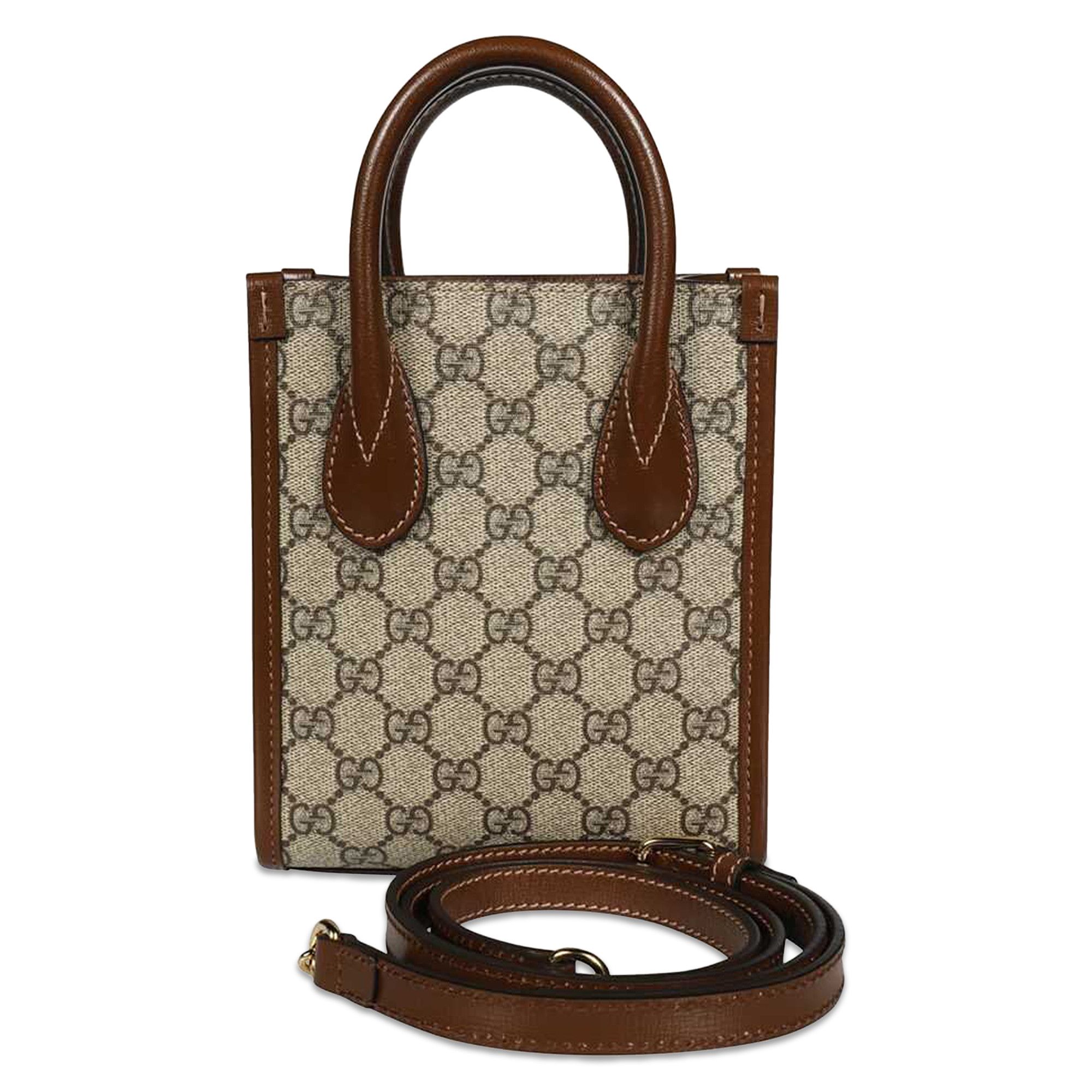 Buy Gucci Mini Tote Bag With Interlocking G 'GG Supreme' - 671623