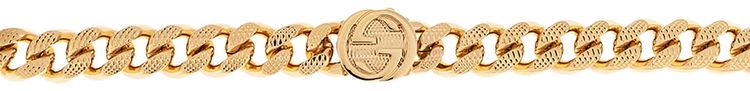 Gucci Long Necklace With Interlocking G Oro