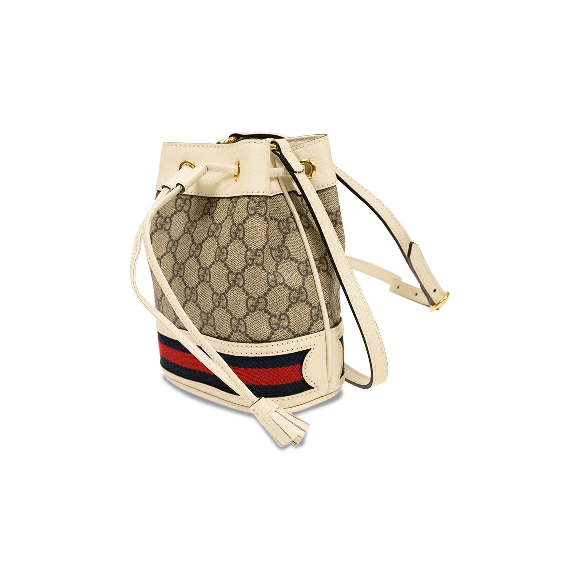 Ophidia mini gg supreme canvas bucket bag cheap