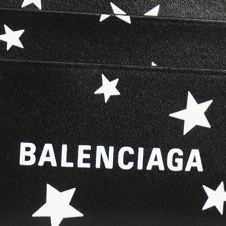 Balenciaga Credit Card Holder BlackWhite