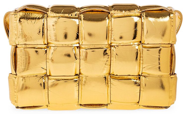 Bottega Veneta Padded Cassette Gold