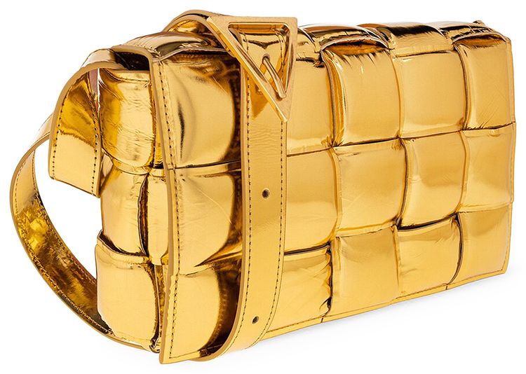 Bottega Veneta Padded Cassette Gold