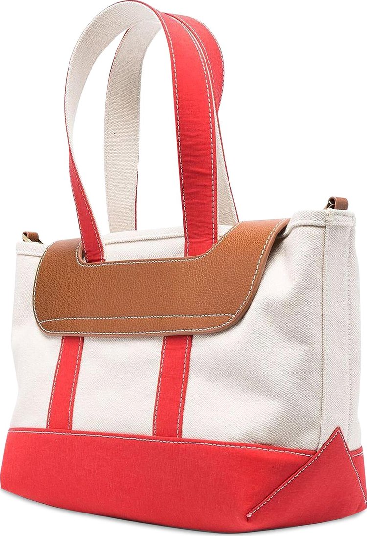 Palm Angels Palm Beach Classic Tote RedBrown