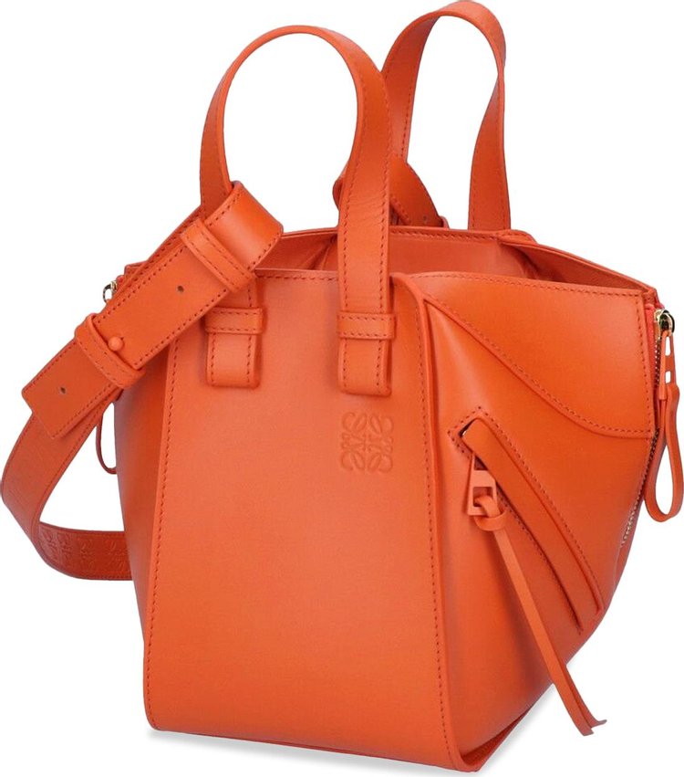 Loewe Hammock Compact Solid Bag 'Orange'