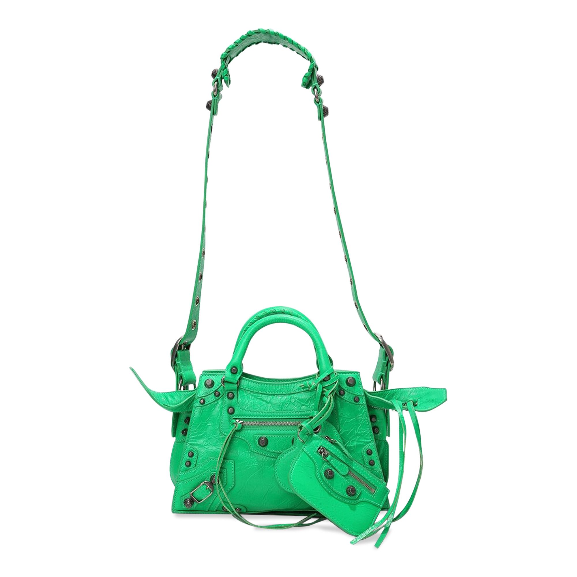 Balenciaga city bag best sale green