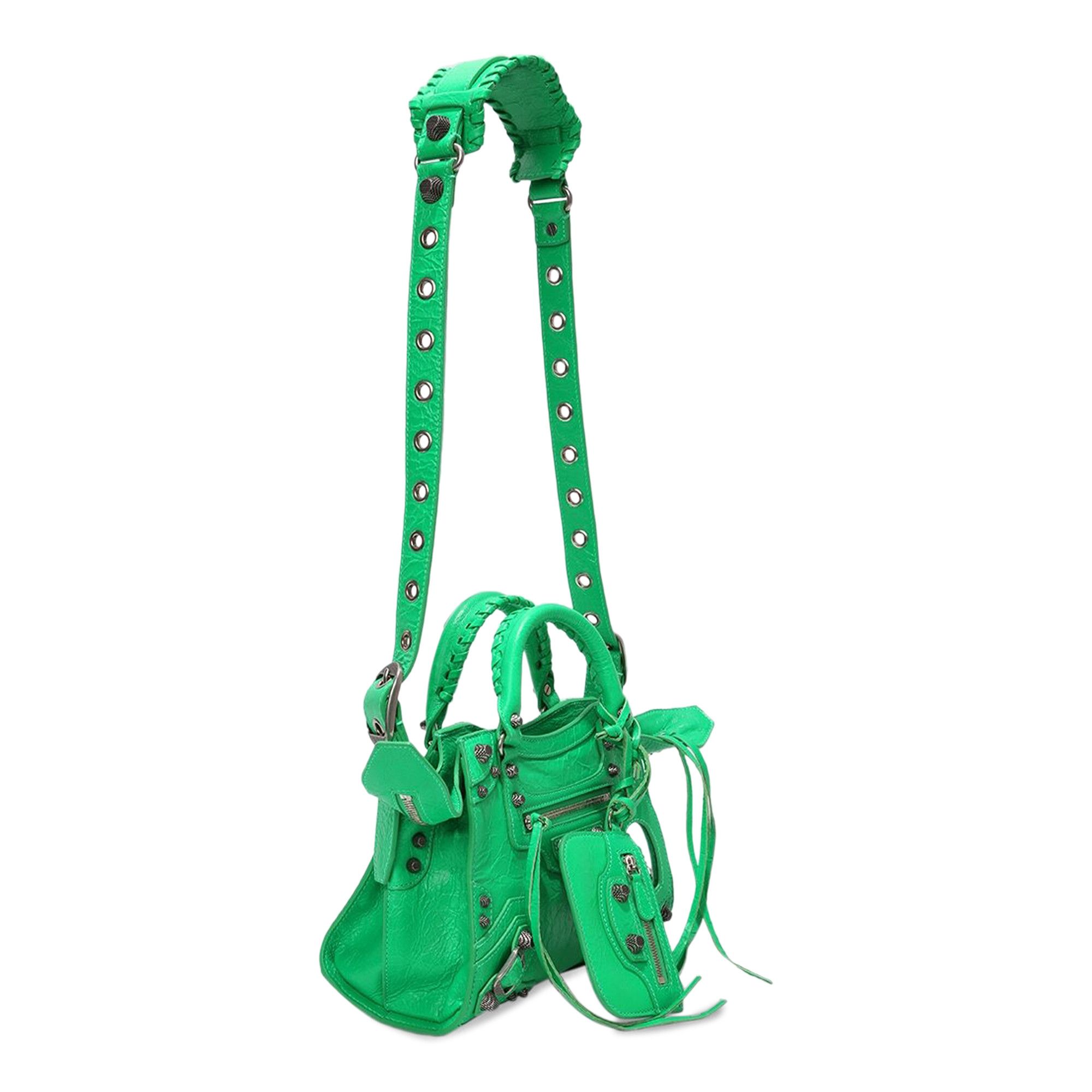 Buy Balenciaga Neo Cagole XS Bag 'Vivid Green' - 700940 Buy Balenciaga Neo Cagole XS Bag 'Vivid Green' - 700940