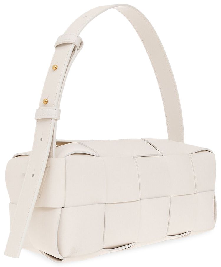 Bottega Veneta Cassette Brick WhiteGold