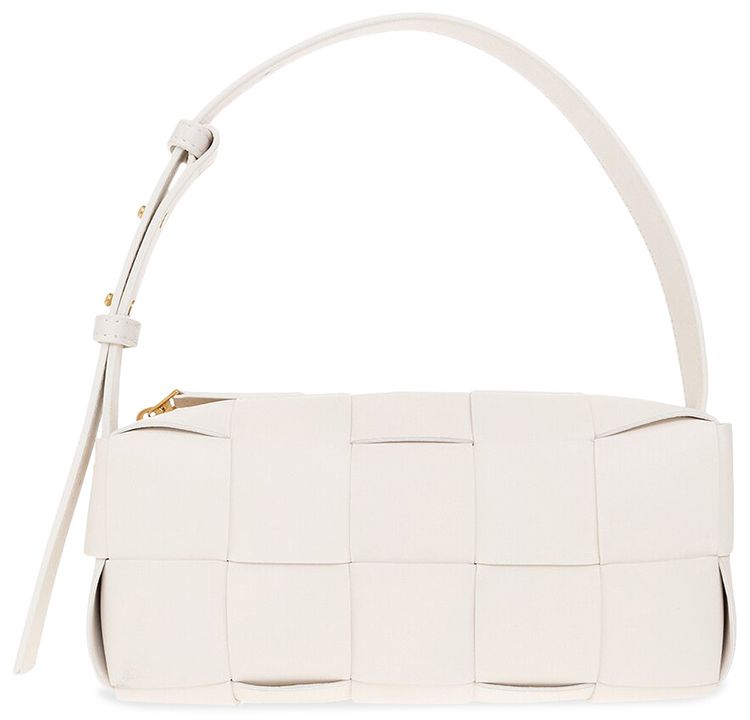 Bottega Veneta Cassette Brick WhiteGold
