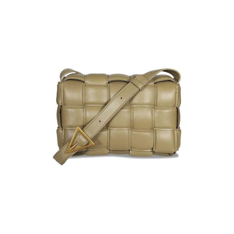 Bottega Veneta Padded Cassette TaupeGold