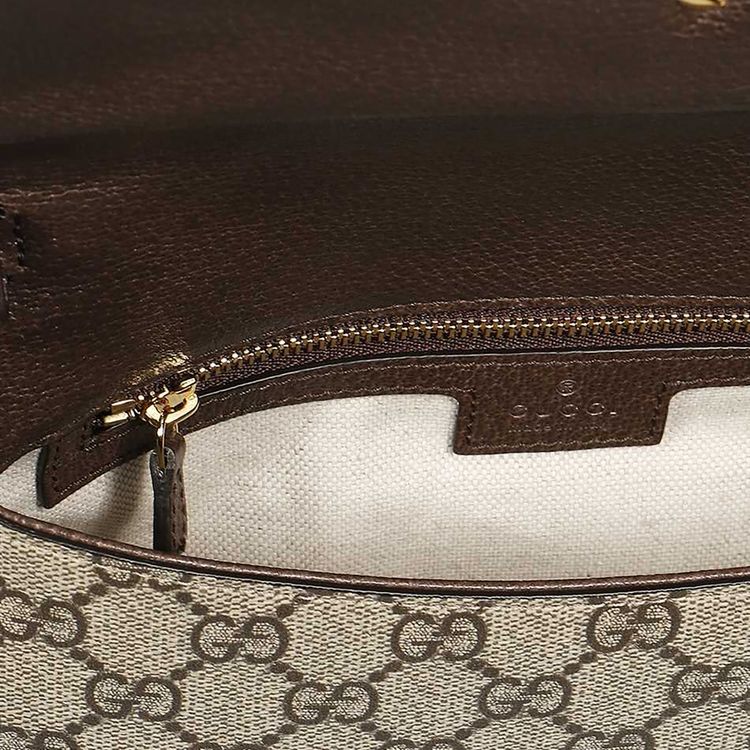 Gucci Blondie Shoulder Bag BeigeEbony Supreme