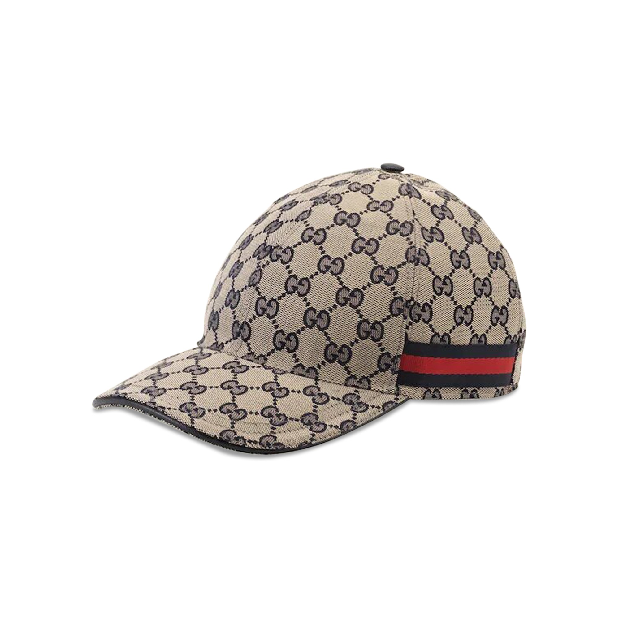 Buy Gucci Original GG Canvas Baseball Hat With Web 'Beige/Blue 