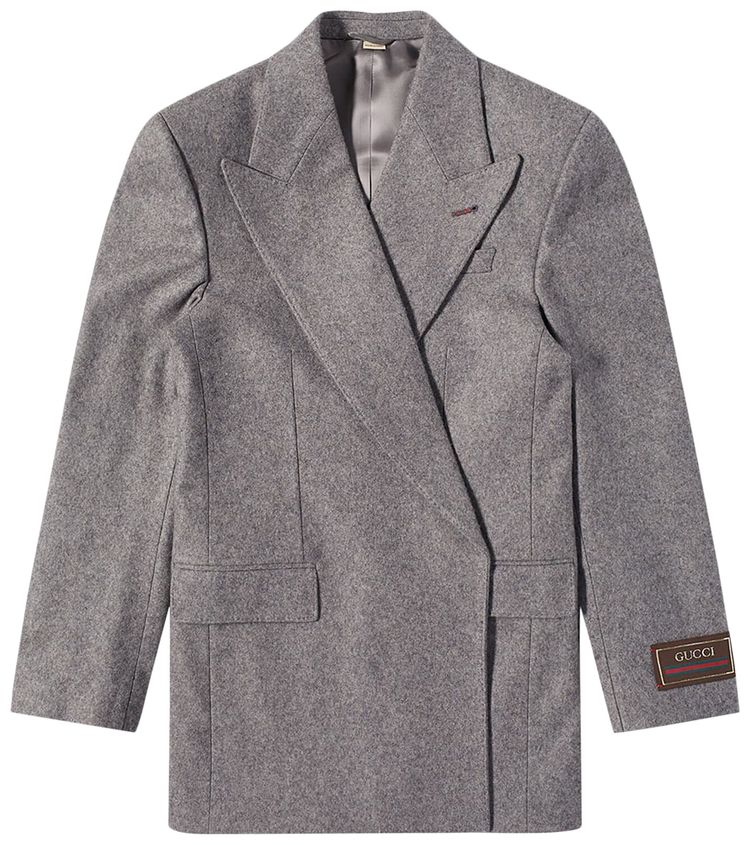 Gucci Formal Jacket Light Grey
