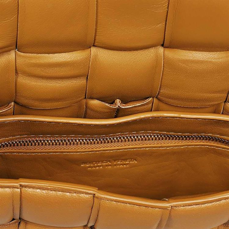 Bottega Veneta Small Cassette Shoulder Bag CamelGold