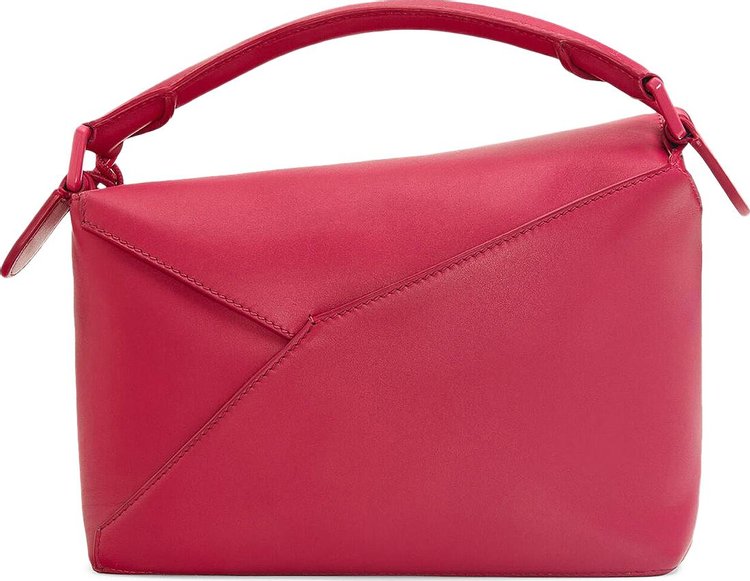 Loewe Small Monochrome Puzzle Edge Ruby Red