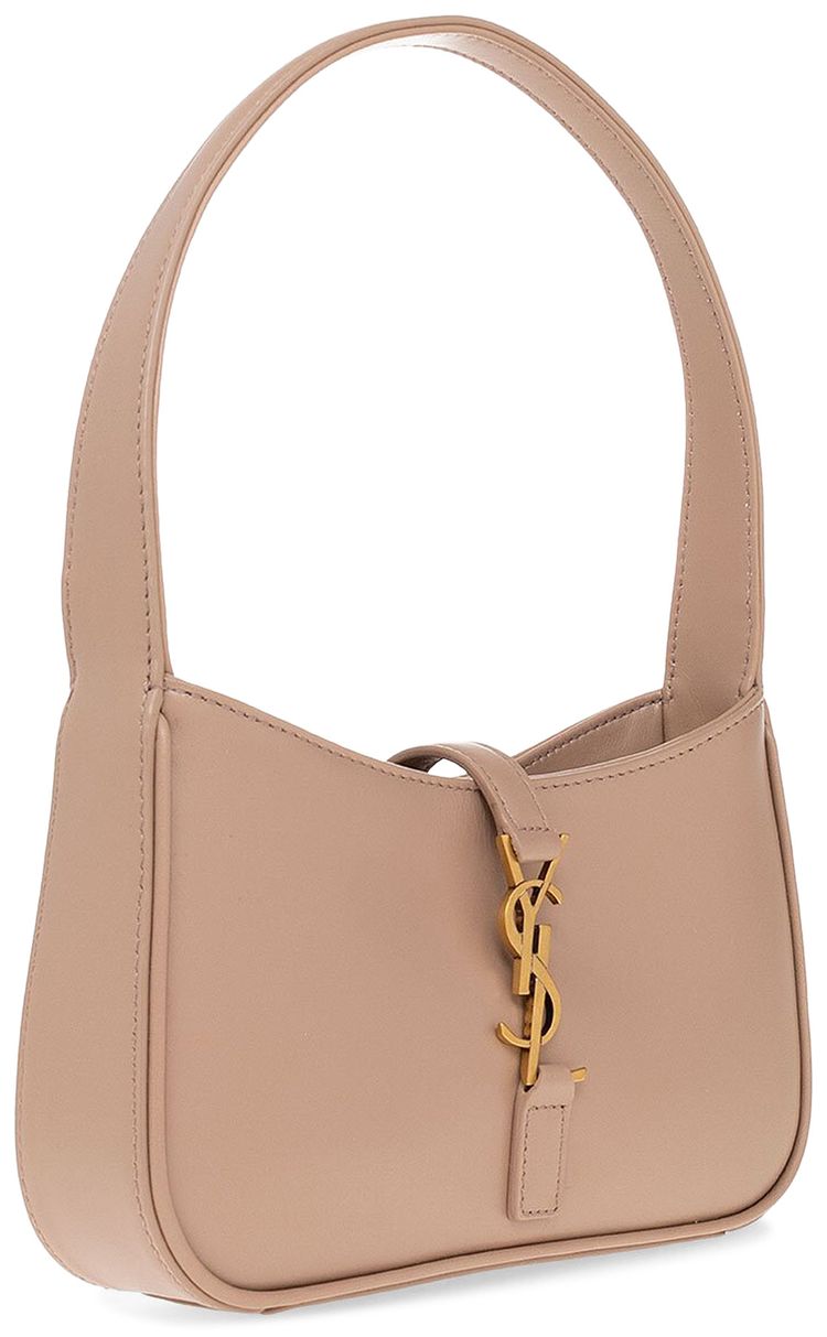Saint Laurent Le 5 A 7 Mini Hobo Bag Rosy Sand