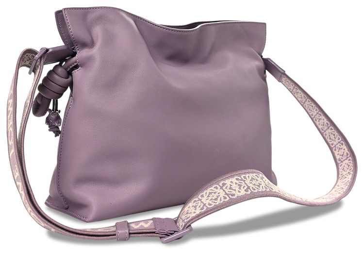 Loewe Flamenco Clutch Monochrome Bag Pale Aubergine