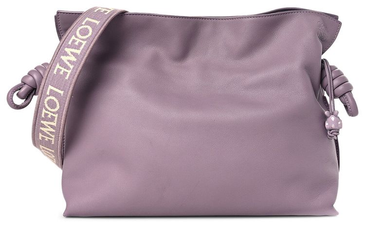Loewe Flamenco Clutch Monochrome Bag Pale Aubergine