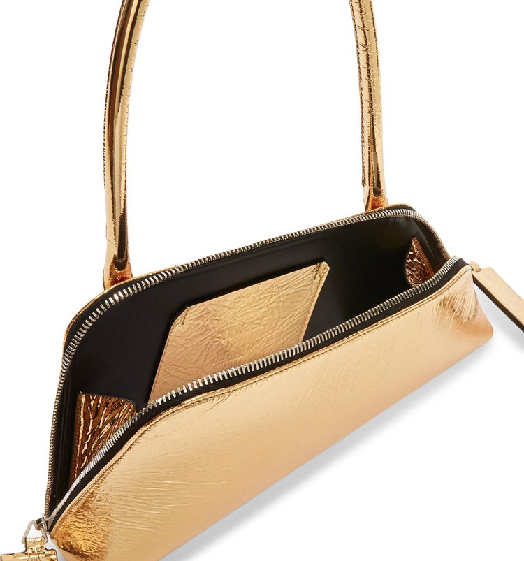 The Attico Sunrise Shoulder Bag Hot Gold