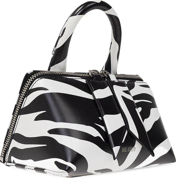 The Attico Friday Crossbody Zebra