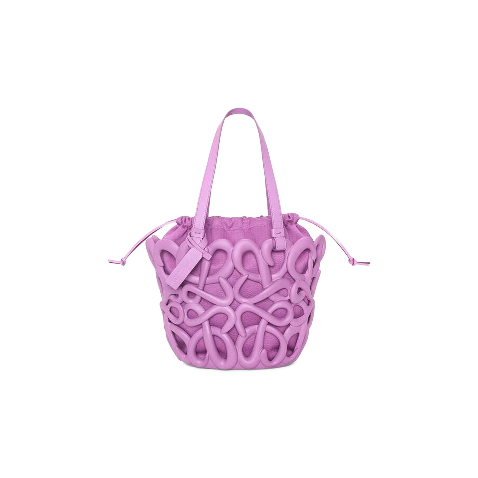 Buy Loewe Anagram Inflated Basket Bag 'Rockrose