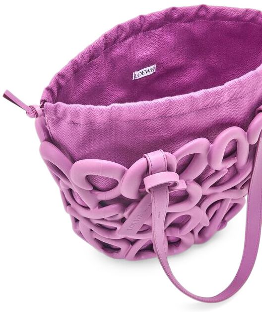 Loewe Anagram Inflated Basket Bag Rockrose