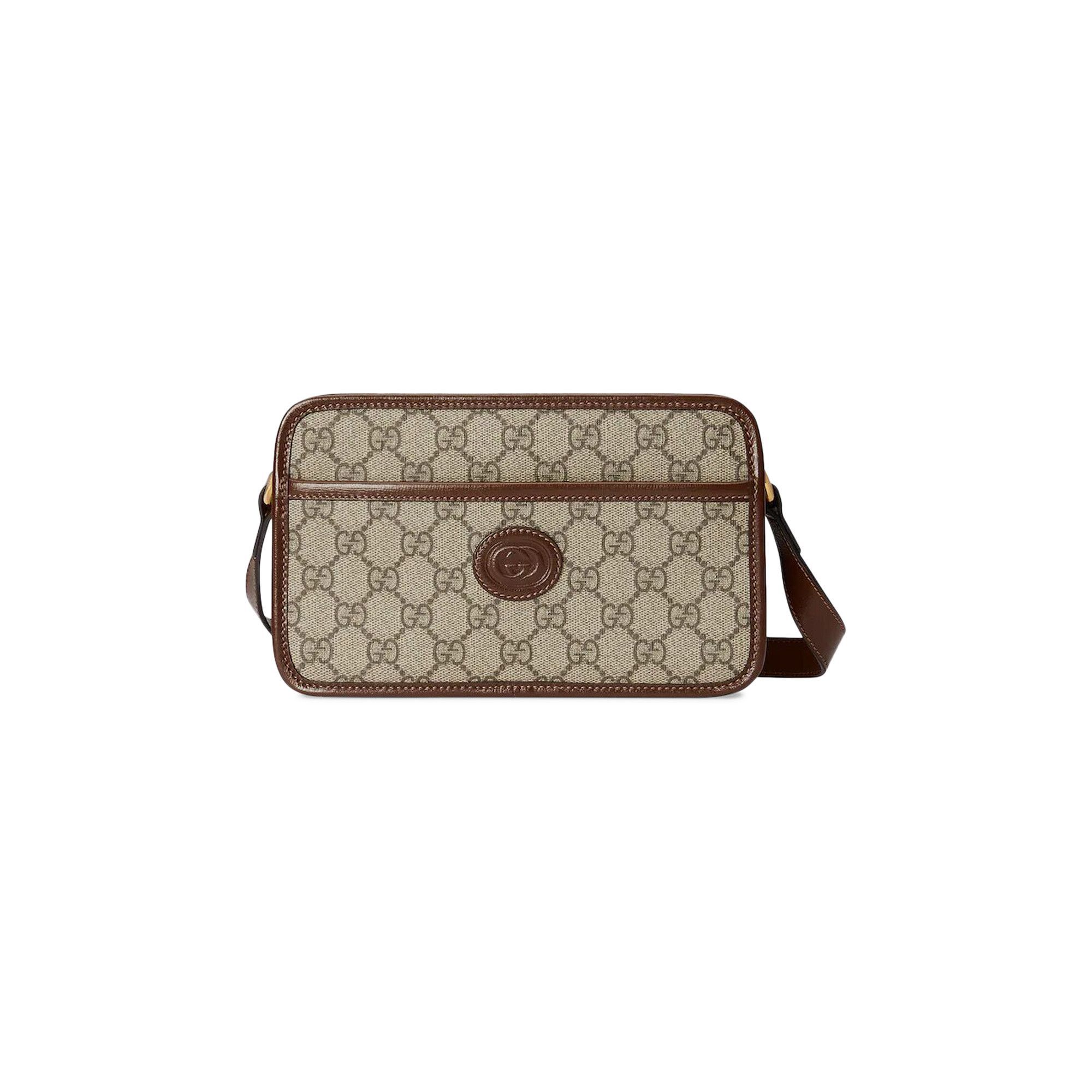 Buy Gucci Mini Bag With Interlocking G 'Beige/Ebony/Brown Sugar