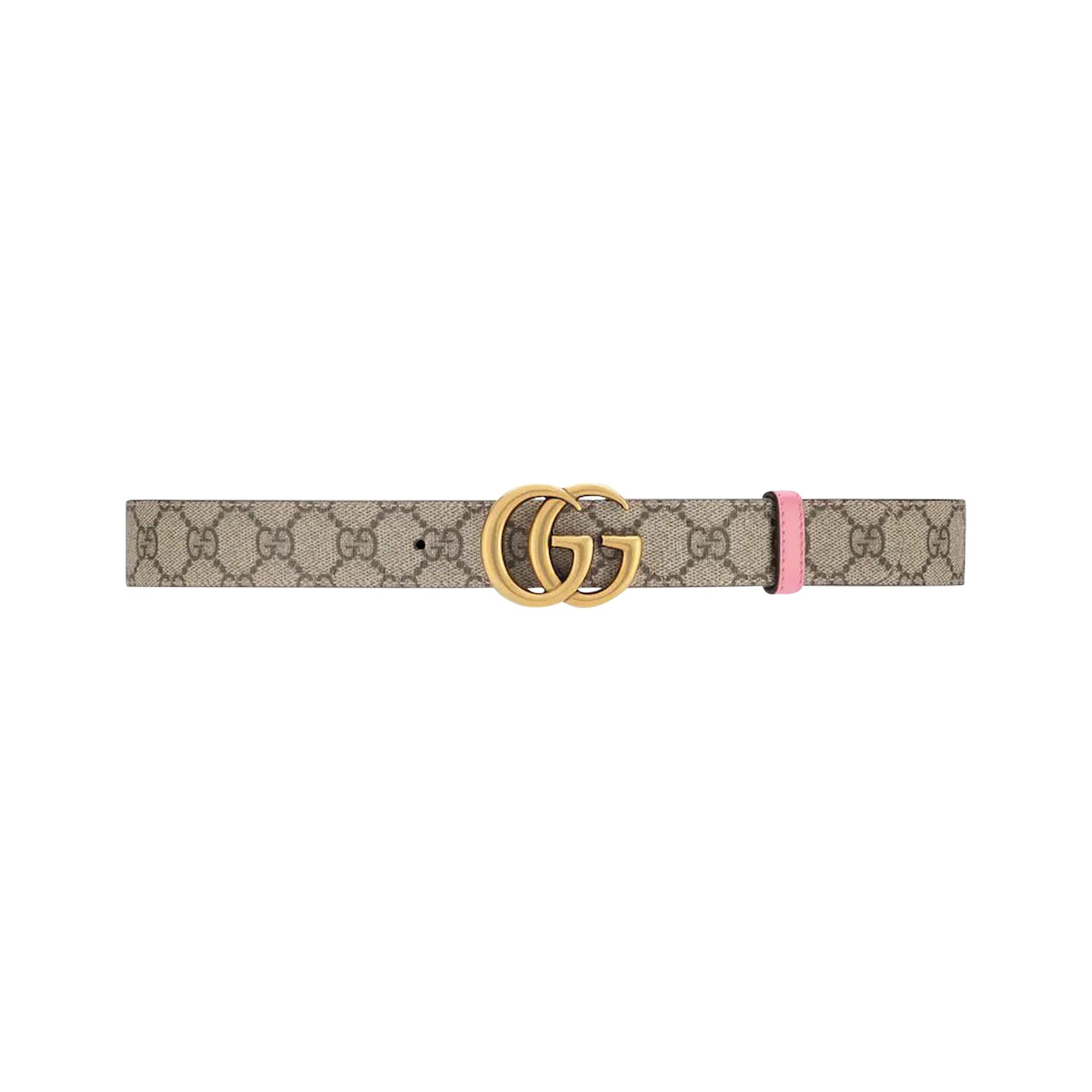 GUCCI|BELTS (659417 92TIC 8343) Buy Gucci GG Marmont Reversible Belt 'Beige Ebony/Butterfly