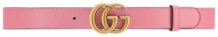 Gucci GG Marmont Reversible Belt Beige EbonyButterfly Pink