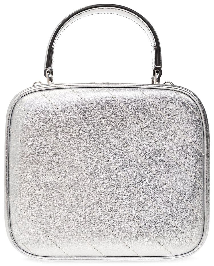 Gucci Blondie Top Handle Bag Silver