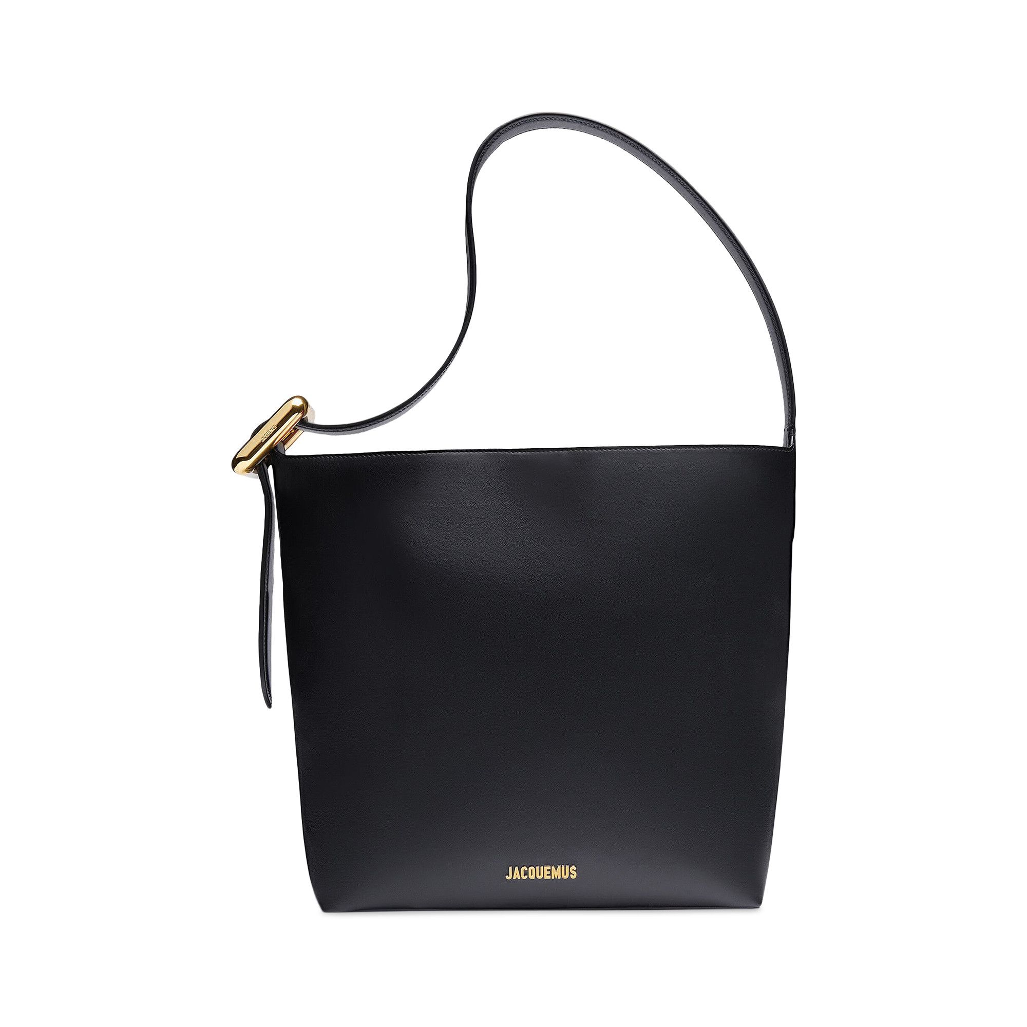 Buy Jacquemus Le Regalo Leather Tote Bag 'Black' - 233BA354