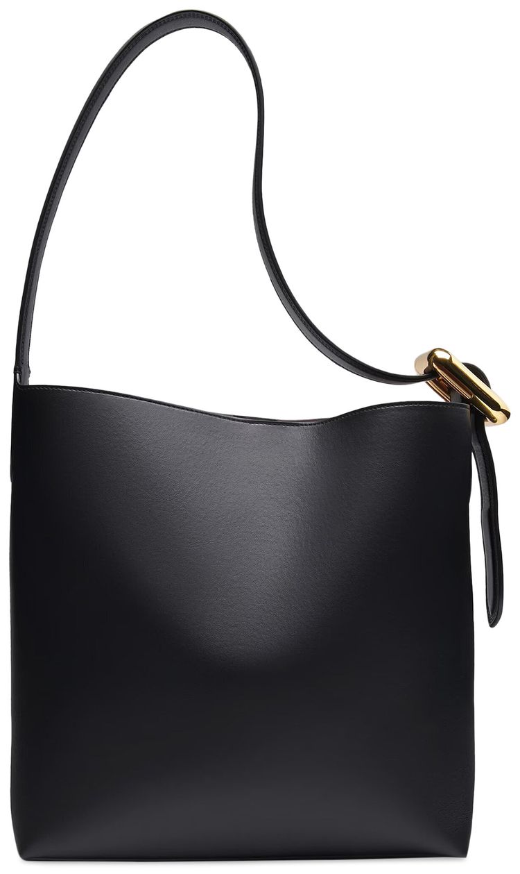 Jacquemus Le Regalo Leather Tote Bag Black