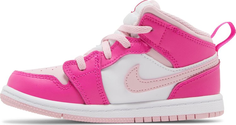 Air Jordan 1 Mid TD Fierce Pink