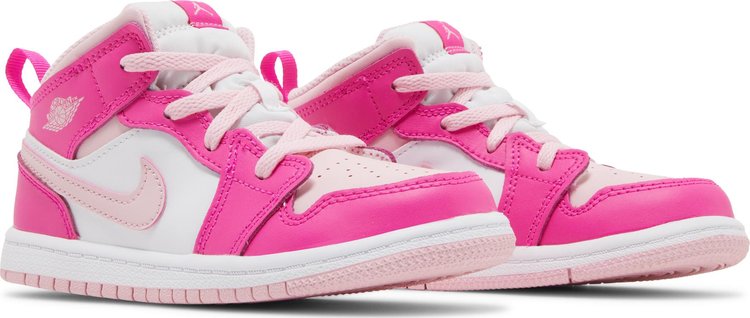 Air Jordan 1 Mid TD Fierce Pink