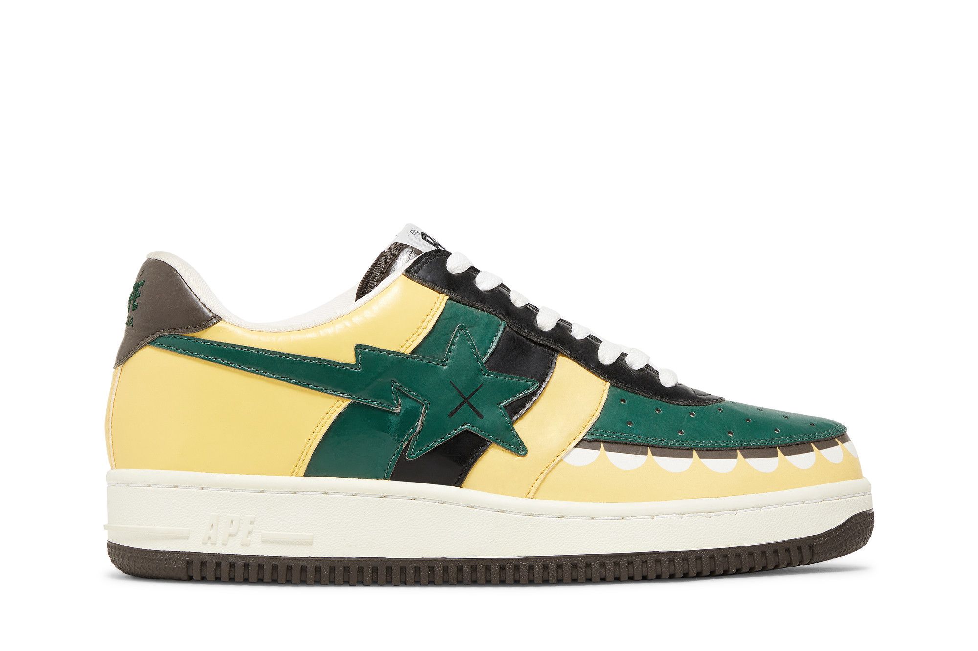 Buy Kaws x Bapesta FS-029 Low 'Chompers - Beige' - 659 | GOAT