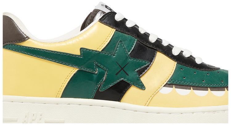 Kaws x Bapesta FS 029 Low Chompers   Beige