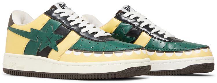 Kaws x Bapesta FS 029 Low Chompers   Beige