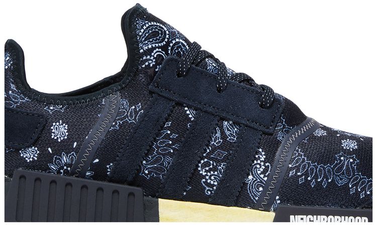 Neighborhood x NMD R1 Navy Paisley Bandana