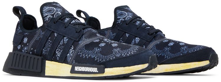 Neighborhood x NMD R1 Navy Paisley Bandana